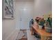 Inviting entryway with tile flooring, neutral walls, and decorative accents at 307 Stonington Way, Deland, FL 32724