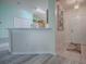 Bright entryway with tile flooring, leading to the kitchen and other living spaces at 307 Stonington Way, Deland, FL 32724