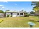Lush backyard surrounded by privacy fence, offering serene outdoor space at 3214 Juniper Dr, Edgewater, FL 32141