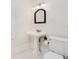Bathroom with traditional vanity and wall mirror at 33 Ocean Shore Blvd, Ormond Beach, FL 32176