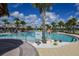 The main pool at Latitude Margaritaville is a sprawling oasis with multiple areas for swimming, sunbathing, and relaxing at 484 Landshark Blvd, Daytona Beach, FL 32124