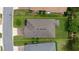 Well maintained yard with a beautiful lawn at 5610 Nw 37Th Lane Rd, Ocala, FL 34482