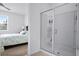 Bathroom featuring a large glass shower at 5610 Nw 37Th Lane Rd, Ocala, FL 34482