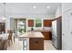 Well-equipped kitchen with stainless steel appliances, granite countertops, and ample cabinet space for storage at 5610 Nw 37Th Lane Rd, Ocala, FL 34482