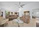 Bright and airy living room with views of the kitchen and dining areas at 5610 Nw 37Th Lane Rd, Ocala, FL 34482