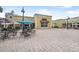 Outdoor dining area with tables and chairs, perfect for enjoying a meal at Murphy's Patio Bar and Grill at 103 Manor View Ln, Deland, FL 32724