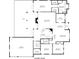 Detailed floor plan of the home featuring multiple bedrooms, bathrooms, a kitchen, and a spacious living room at 1309 Wicklow Ln, Ormond Beach, FL 32174