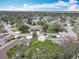 Serene aerial view of a neighborhood with lush trees and well-maintained homes under a bright sky at 16 Big Buck Trl, Ormond Beach, FL 32174