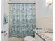 Cozy bathroom with a sink vanity and granite countertop at 1600 S Palmetto Ave # 105, South Daytona, FL 32119