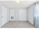Bedroom with plush carpeting and standard closet at 1600 S Palmetto Ave # 105, South Daytona, FL 32119