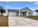 Beautiful exterior of a home showcasing a well-maintained lawn and an inviting entrance at 1626 Lansfield Ave, Deltona, FL 32738