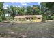 View of the backyard and rear of the property at 1690 S Adelle Ave, Deland, FL 32720