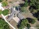 Aerial shot of the estate with a pool and manicured grounds at 183 Mcgregor Rd, Deland, FL 32720
