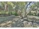 Backyard featuring a wooden swing hanging from a tree with Spanish moss at 183 Mcgregor Rd, Deland, FL 32720