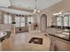 Spacious bathroom with dual sinks, large mirrors, separate shower, and luxurious finishes at 183 Mcgregor Rd, Deland, FL 32720