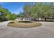Circular driveway with a view of the exterior of the house at 183 Mcgregor Rd, Deland, FL 32720