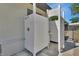 Outdoor shower featuring privacy enclosure and fixtures, perfect for rinsing off after a swim at 183 Mcgregor Rd, Deland, FL 32720