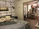 Cozy studio apartment featuring stylish decor, a bedroom area, and kitchen at 183 Mcgregor Rd, Deland, FL 32720