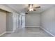 A view into the hallway that leads to other rooms with a view of a closet at 2100 Ocean Shore Blvd # 1120, Ormond Beach, FL 32176