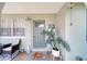 Inviting front entrance showcasing a decorative door, small porch, and address plaque at 2254 Green St, South Daytona, FL 32119