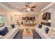 Bright living room open to kitchen with modern features and an inviting atmosphere at 2811 S Asciano Ct, New Smyrna Beach, FL 32168