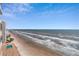 Expansive beach and ocean views from the condo's higher floors at 2967 S Atlantic Ave # 1404, Daytona Beach, FL 32118