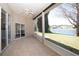 Inviting covered patio with lake views and plenty of room to relax at 41 Ormond Green Blvd, Ormond Beach, FL 32174