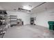 Clean garage space offers lots of room for storage and parking at 417 Victoria Hills Dr, Deland, FL 32724