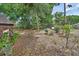 Spacious backyard with lush greenery and mature trees offers a private outdoor retreat at 601 N Garfield Ave, Deland, FL 32724