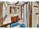 Bathroom featuring a wooden vanity, tile floor, and a shower behind a curtain at 601 N Garfield Ave, Deland, FL 32724