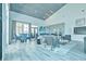 Open concept clubhouse with seating areas and tables, perfect for community activities and lounging at 660 Mosaic Blvd, Daytona Beach, FL 32124