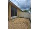 Backyard with a new privacy fence at 139 Crawl Key Ct, Deland, FL 32720