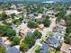 Aerial shot of suburban community with tree lined streets at 206 Westmoor Bnd, Orlando, FL 32835