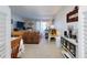 Inviting living room with plush seating, neutral carpet, and bright natural light at 2101 N Atlantic Ave # 10, Daytona Beach, FL 32118
