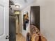 Walk-in closet with custom shelving for shoes, hanging clothes, and other accessories at 2526 Chester Ave, New Smyrna Beach, FL 32168