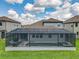 Home with a screened-in pool and spa at 260 Teddy Rushing St, Debary, FL 32713