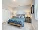 Bedroom with carpet, lamps, and closet at 260 Teddy Rushing St, Debary, FL 32713