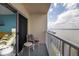Relax on this balcony with seating, and enjoy the lovely water view from this condo at 2711 N Halifax Ave # 496, Daytona Beach, FL 32118