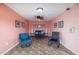 Relax in this cozy community lounge with a love seat and comfortable chairs at 2711 N Halifax Ave # 496, Daytona Beach, FL 32118