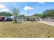 Charming single-story home with a carport, white exterior and well-manicured lawn at 2824 Oak Lea Dr, South Daytona, FL 32119