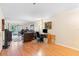 Expansive living room showcasing an open layout and outdoor access at 313 Dirksen Dr # A5, Debary, FL 32713