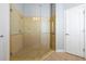 Modern bathroom shower with glass enclosure and tiled walls at 3698 Lower Park Rd, Orlando, FL 32814