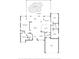 Detailed floor plan showcasing the layout of the home including bedrooms, living spaces, kitchen, and outdoor areas at 397 Quail Hill Dr, Debary, FL 32713