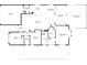 Detailed floor plan showcasing layout of rooms, including living areas, bedrooms, kitchen, bathrooms, and porch at 470 Foxhill Dr, Debary, FL 32713