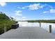 View of a boat dock on the water at 6317 Palmas Bay Cir, Port Orange, FL 32127