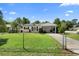 Charming single-story home with a covered carport, chain-link fence, and well-maintained lawn at 708 Wayne Ave, New Smyrna Beach, FL 32168