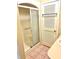 Full bathroom with tile floor, and a shower featuring sliding glass doors at 805 N Clake St, Deland, FL 32724