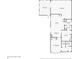 Detailed floor plan showcasing the layout of the home, including the bedrooms, kitchen, and living areas at 119 Jana Cir, Auburndale, FL 33823