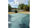 Pool covered with a green tarp in the backyard at 132 Wax Myrtle Ct, Sanford, FL 32773