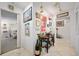 Well-lit hallway that leads to the bedrooms at 14 Marsh Ct, Ponce Inlet, FL 32127